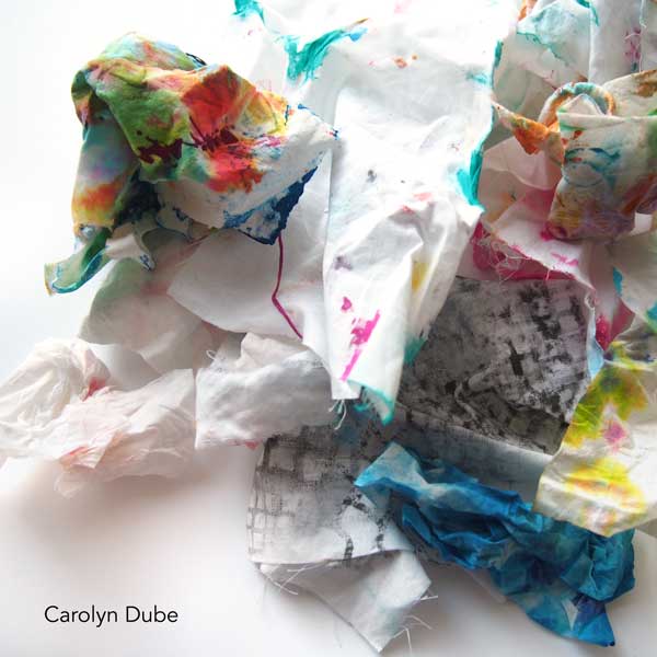 Baby Wipes as a Focal Image in you Journal with Carolyn Dube