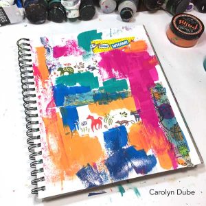 Getting to know your art supplies with Carolyn Dube