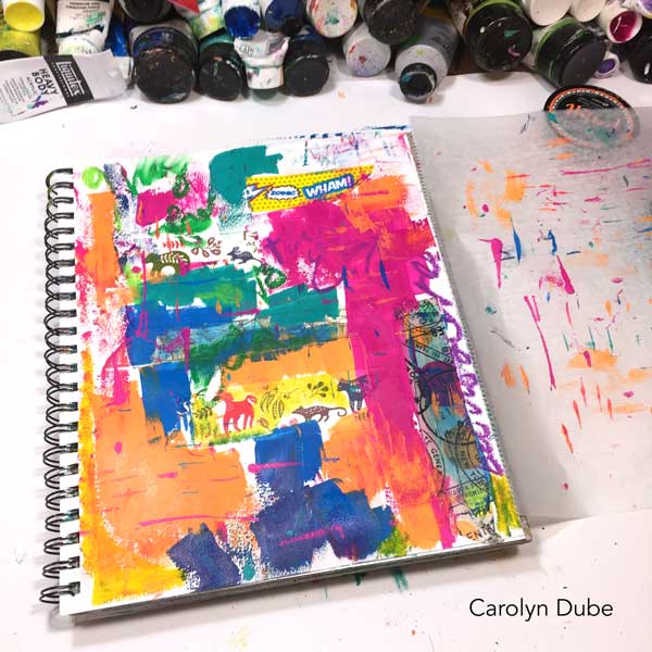 Getting to know your art supplies with Carolyn Dube