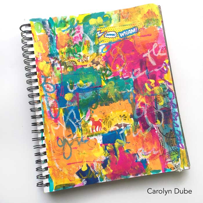 Getting to know your art supplies with Carolyn Dube