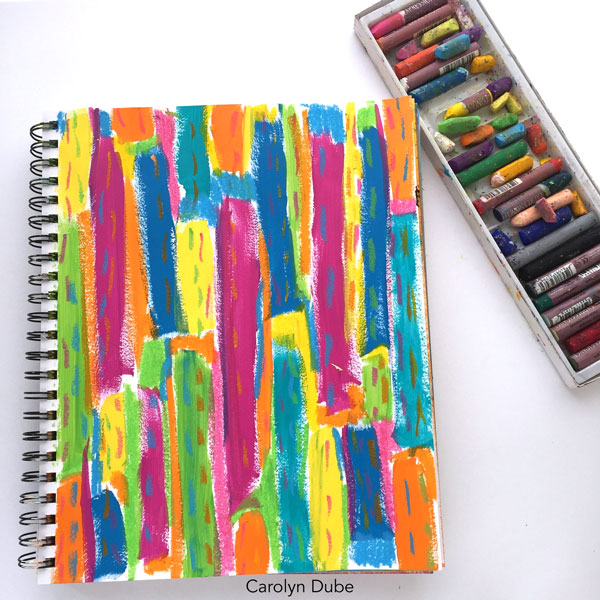 art-journaling-with-leftover-paint-carolyn-dube3